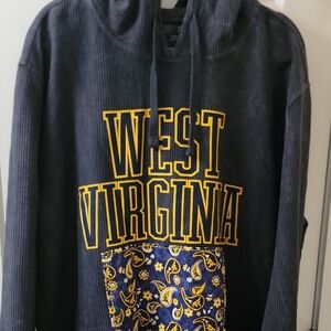 WVU Women's Cropped Hoodie